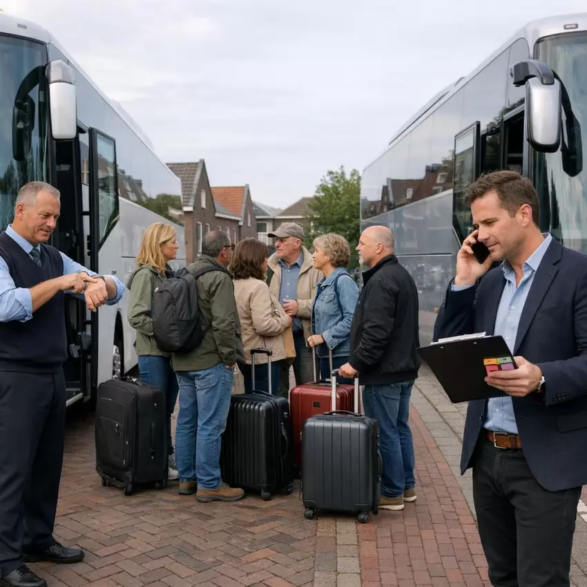 Fouten bij groepsvervoer regelen: dit gaat het vaakst mis