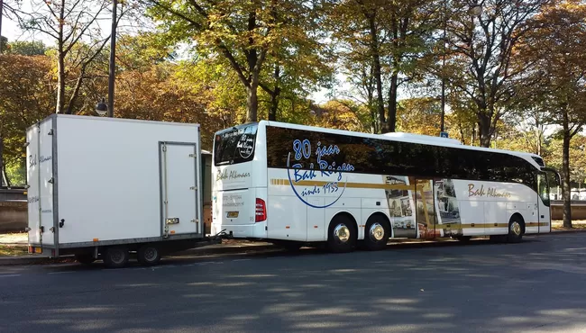 Bagage aanhanger mee op reis!