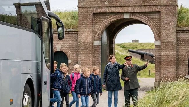 Fort Kijkduin schoolreis