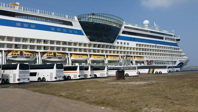 Pendelvervoer huren voor cruise schip