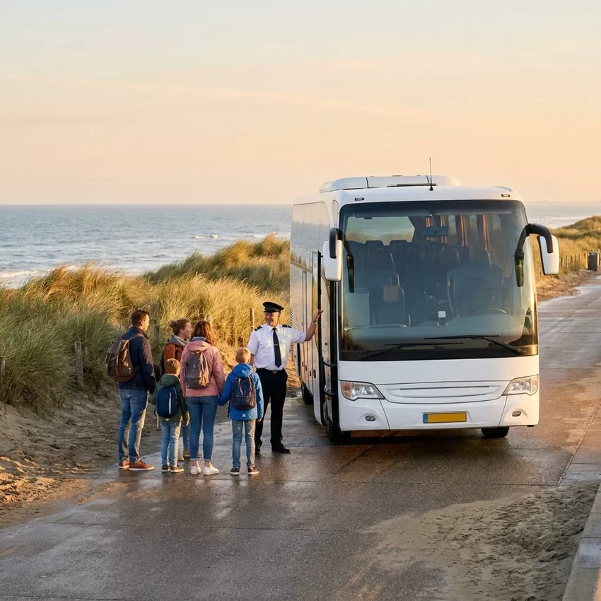 Bus huren met chauffeur Zandvoort