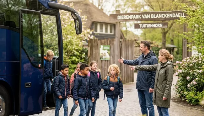 Dierenpark Van Blanckendaell schoolreis
