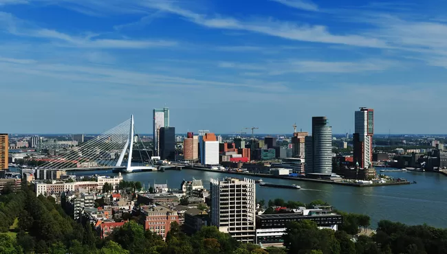 Rotterdam, Euromast en de wereldhaven