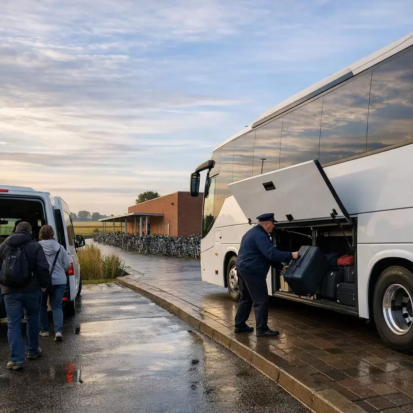 Opstapplaatsen bus Noord-Holland bij Bak Reizen
